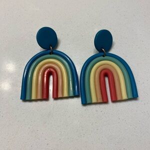 SHEIN Rainbow Earrings